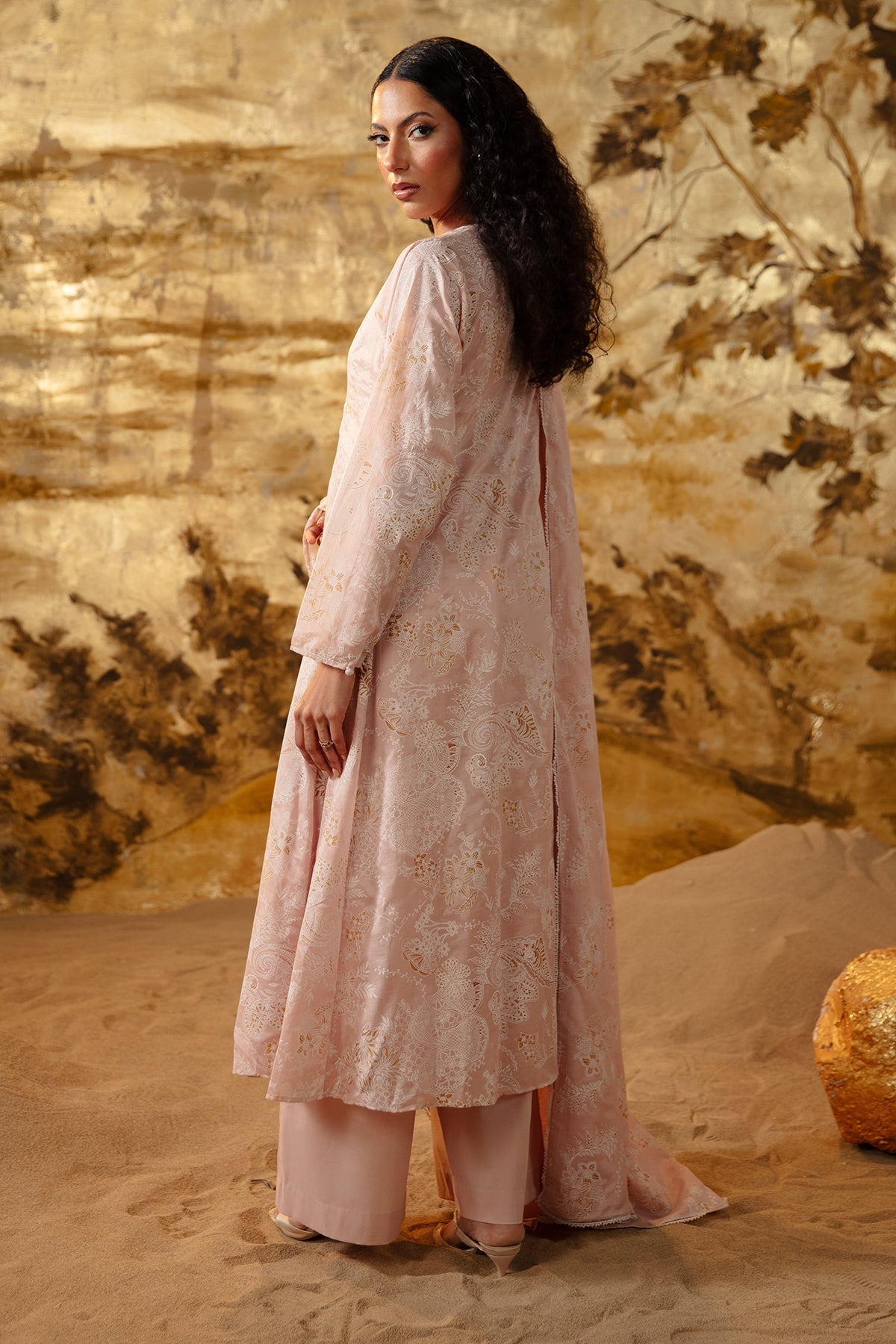 4 Piece - Printed Kara Cotton Suit - MCP1605-1 - Shop Now at Kayseria