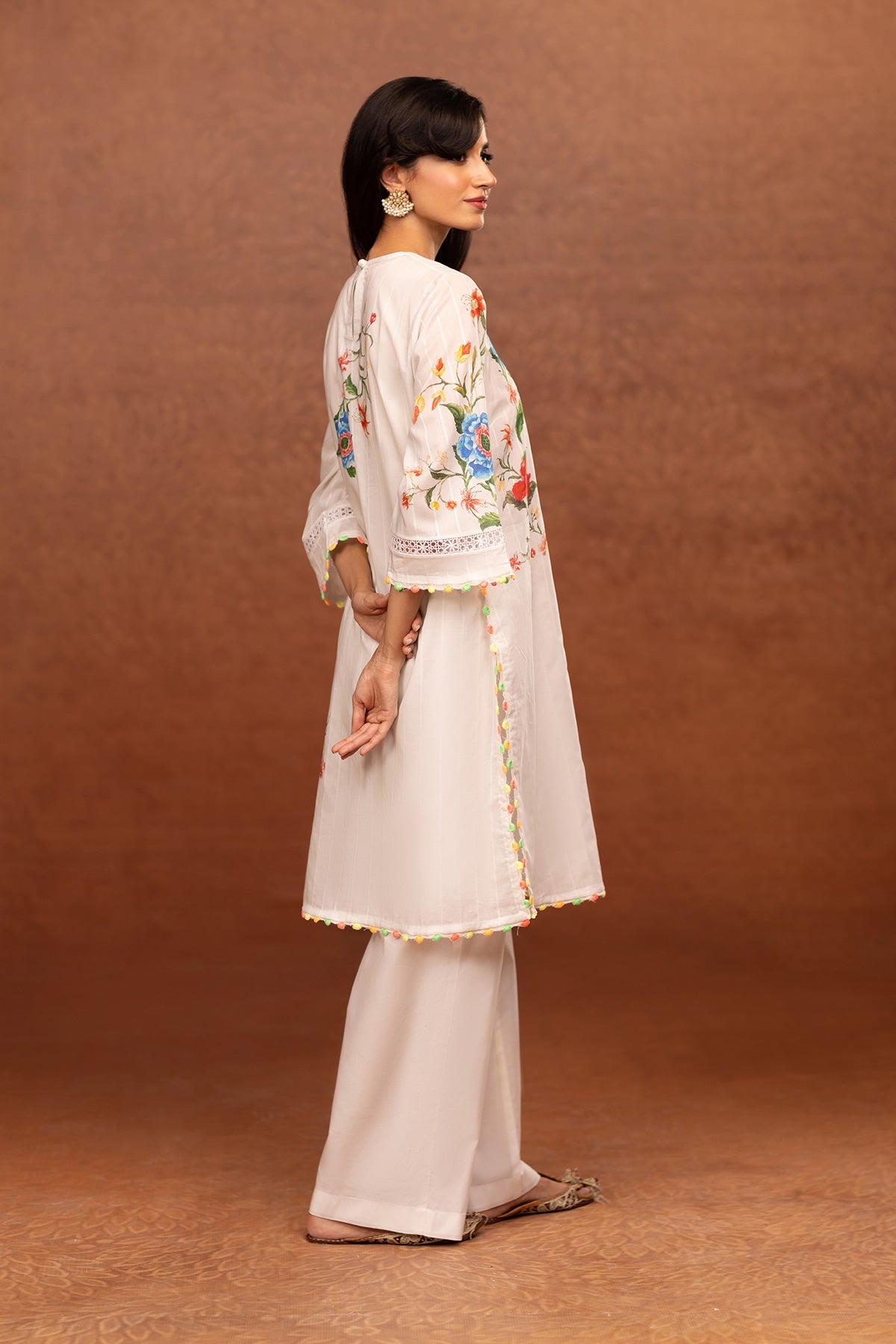 Printed Stripe Lawn Shirt - MCP-1321-25 - Shop Now at Kayseria