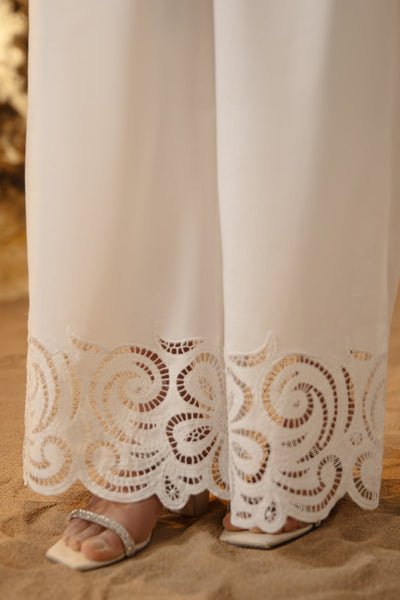 Embroidered Cambric Trousers - MCP1708 - Shop Now at Kayseria