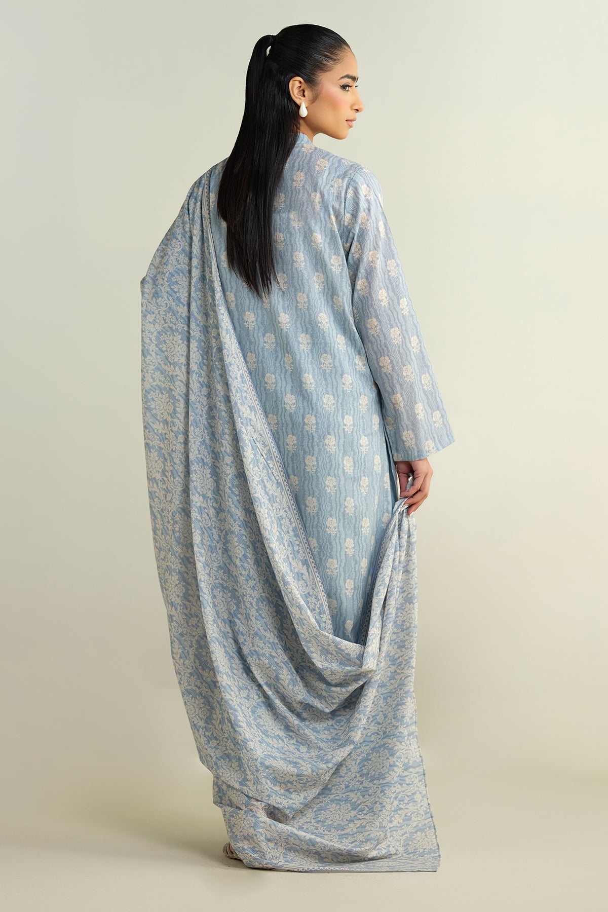 3 Piece - Printed Suit - X6103 - Shop Now at Kayseria