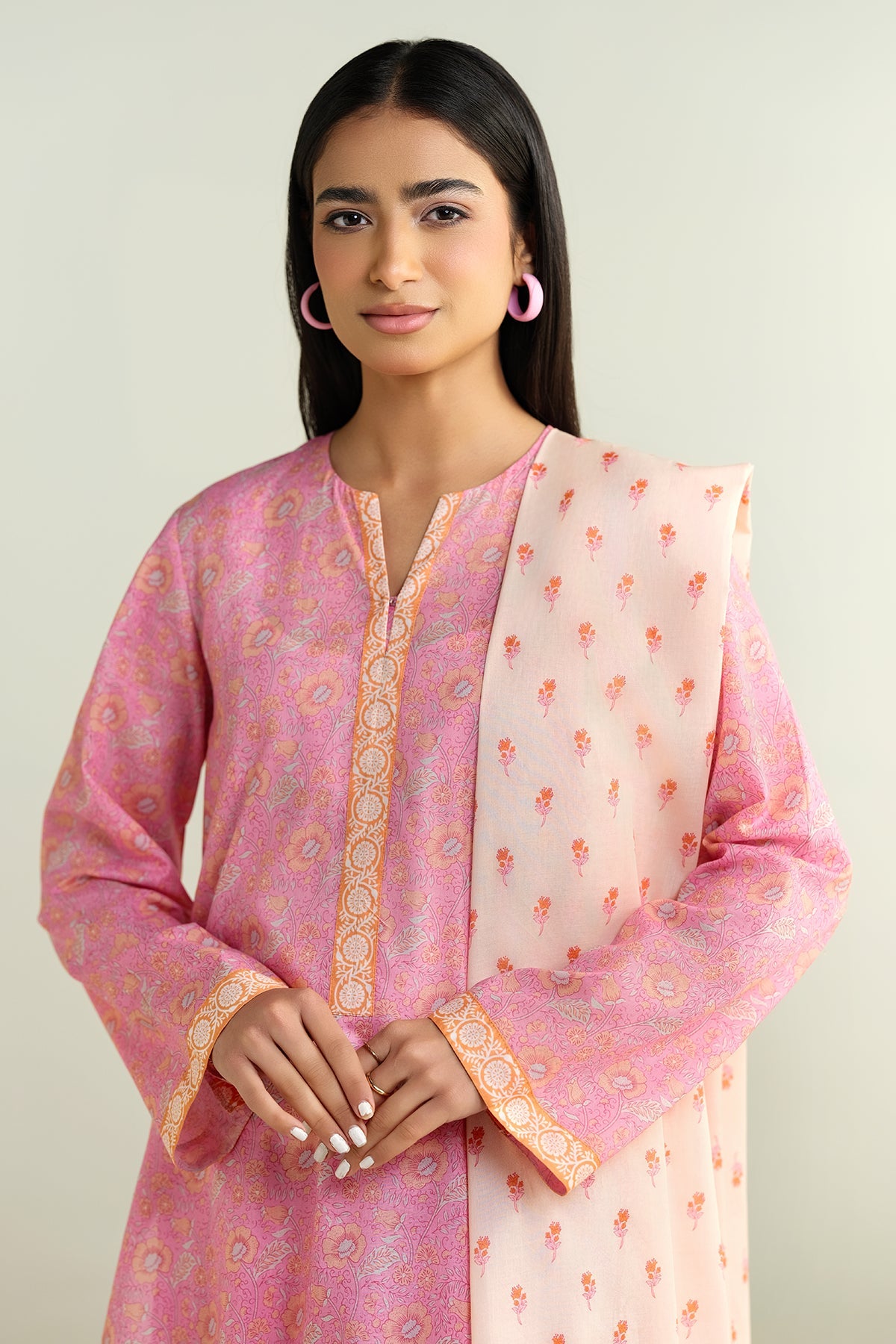 3 Piece - Printed Suit - X6120 - Shop Now at Kayseria