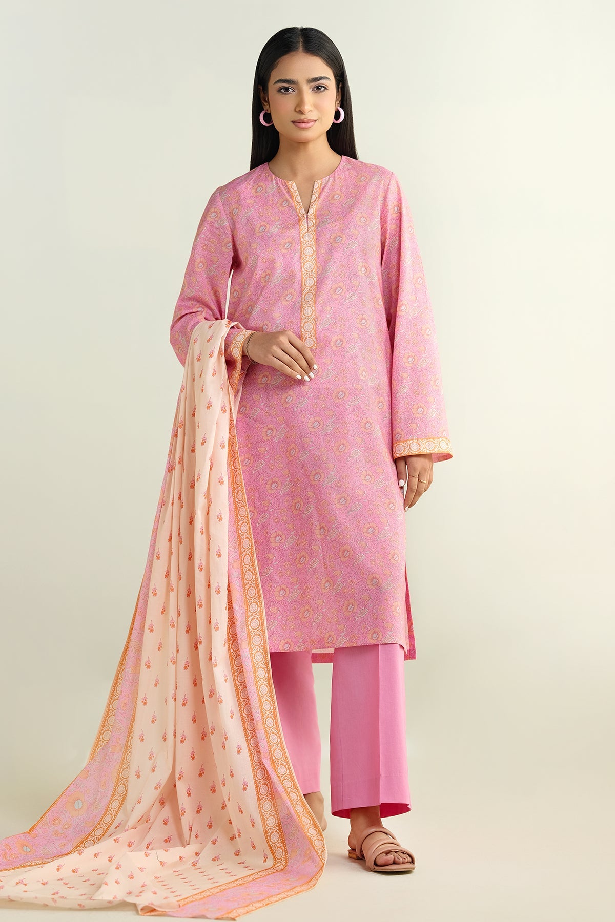 3 Piece - Printed Suit - X6120 - Shop Now at Kayseria