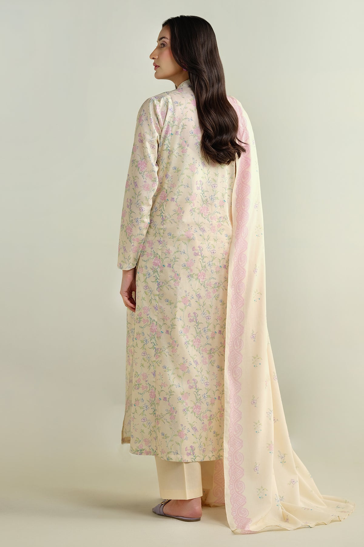 3 Piece - Printed Suit - X6125 - Shop Now at Kayseria