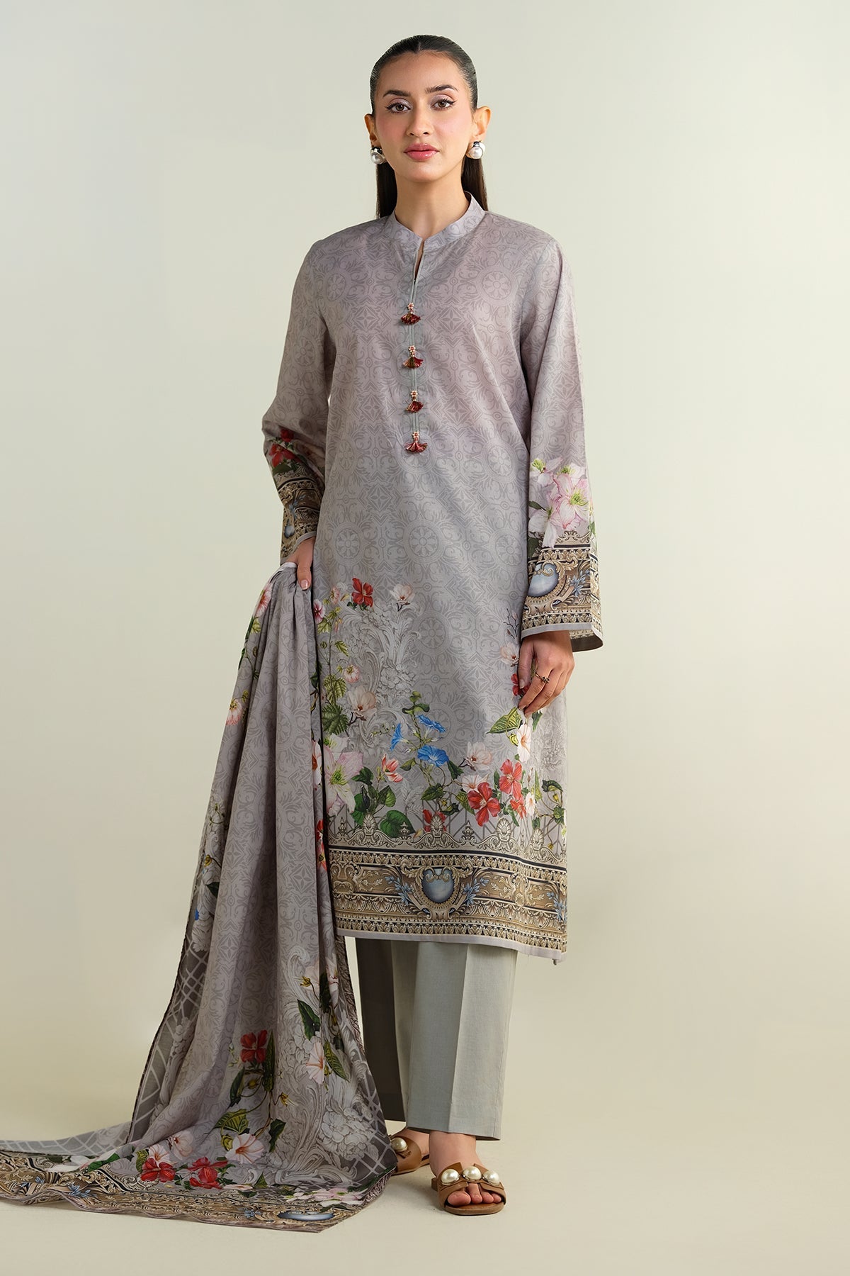 3 Piece - Printed Lawn Suit - X6143 - Shop Now at Kayseria