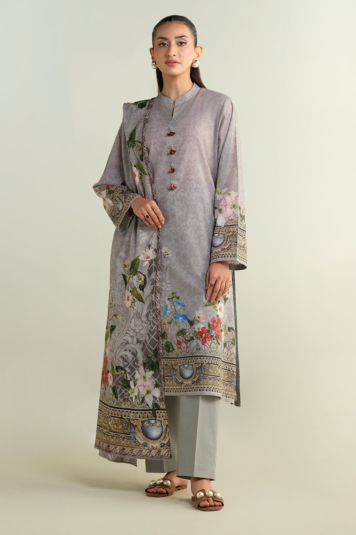 3 Piece - Printed Lawn Suit - X6143 - Shop Now at Kayseria
