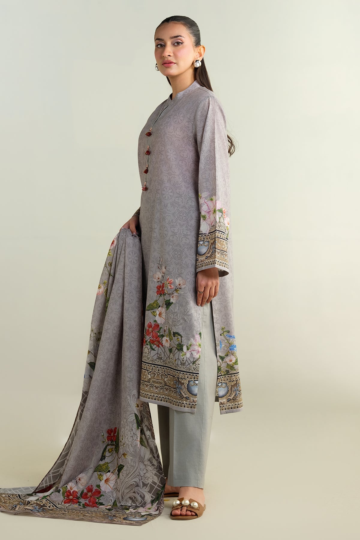3 Piece - Printed Lawn Suit - X6143 - Shop Now at Kayseria