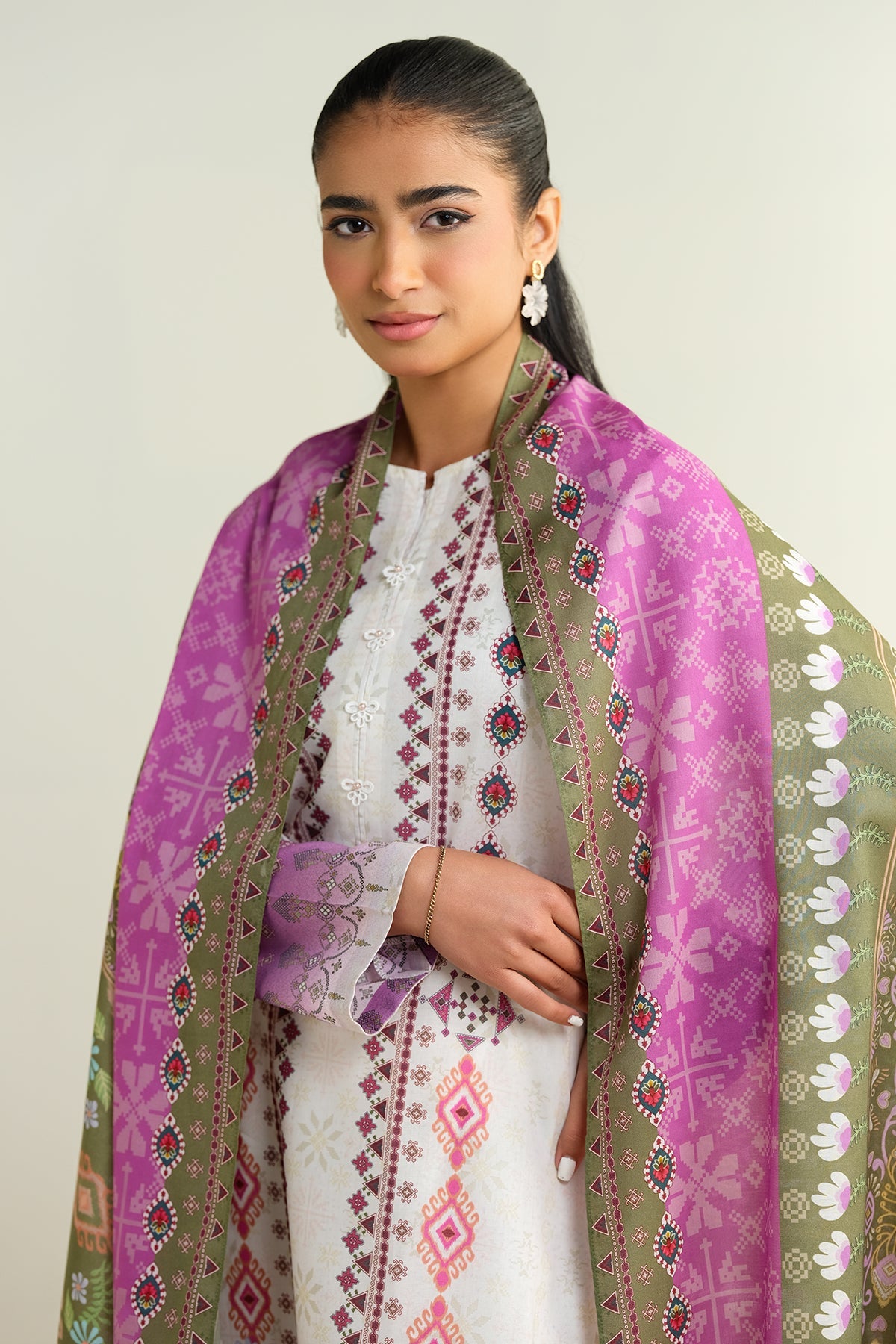3 Piece - Printed Lawn Suit - X6160 - Shop Now at Kayseria