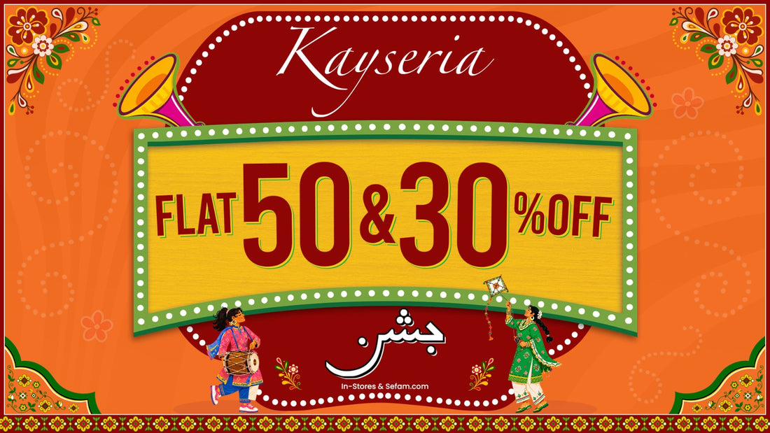Celebrate Pakistan with the SEFAM Jashan-e-Azadi Sale – Fashion for Women, Men & Kids