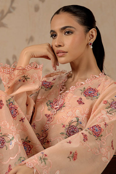 4 Piece -  Embroidered Kara Cotton Suit - MC1610-1 - Shop Now at Kayseria