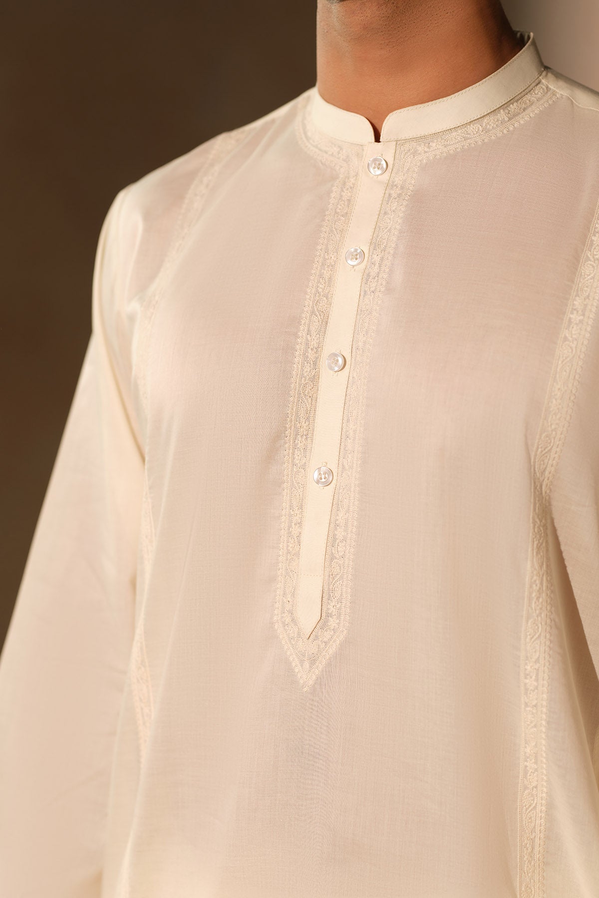 Chikankari Embroidered Kurta - SMK104126