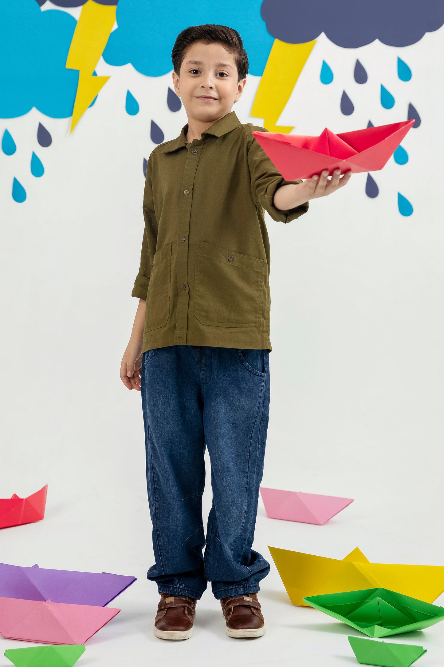 Dyed Cotton Shirt - BW704326