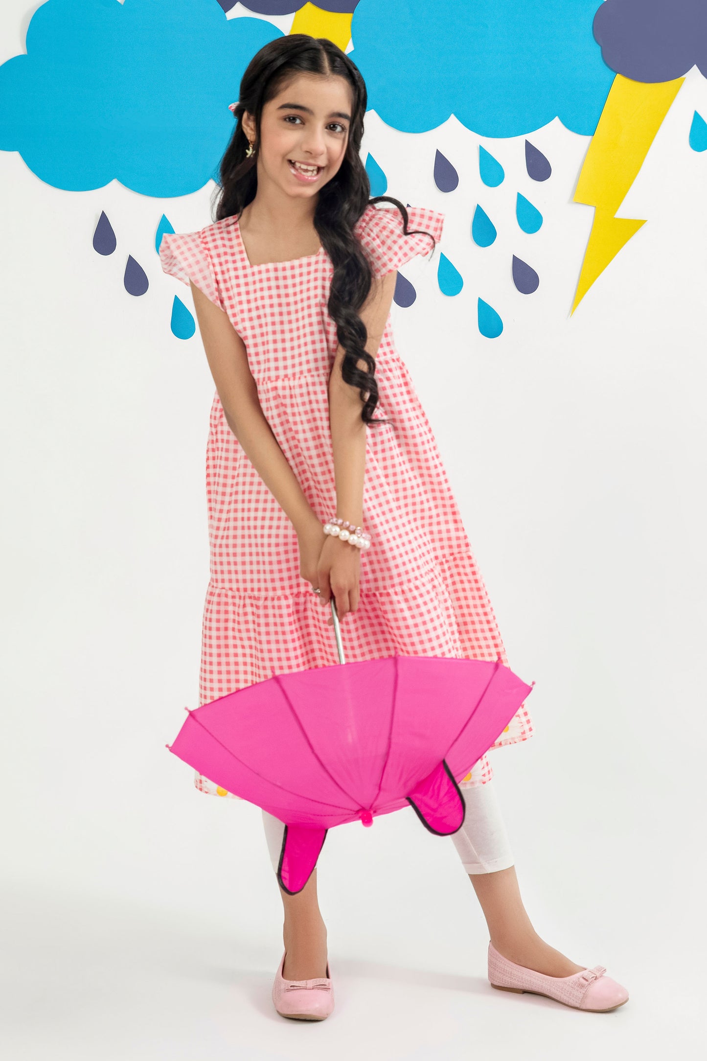 Printed Lawn Dress - GWD752226