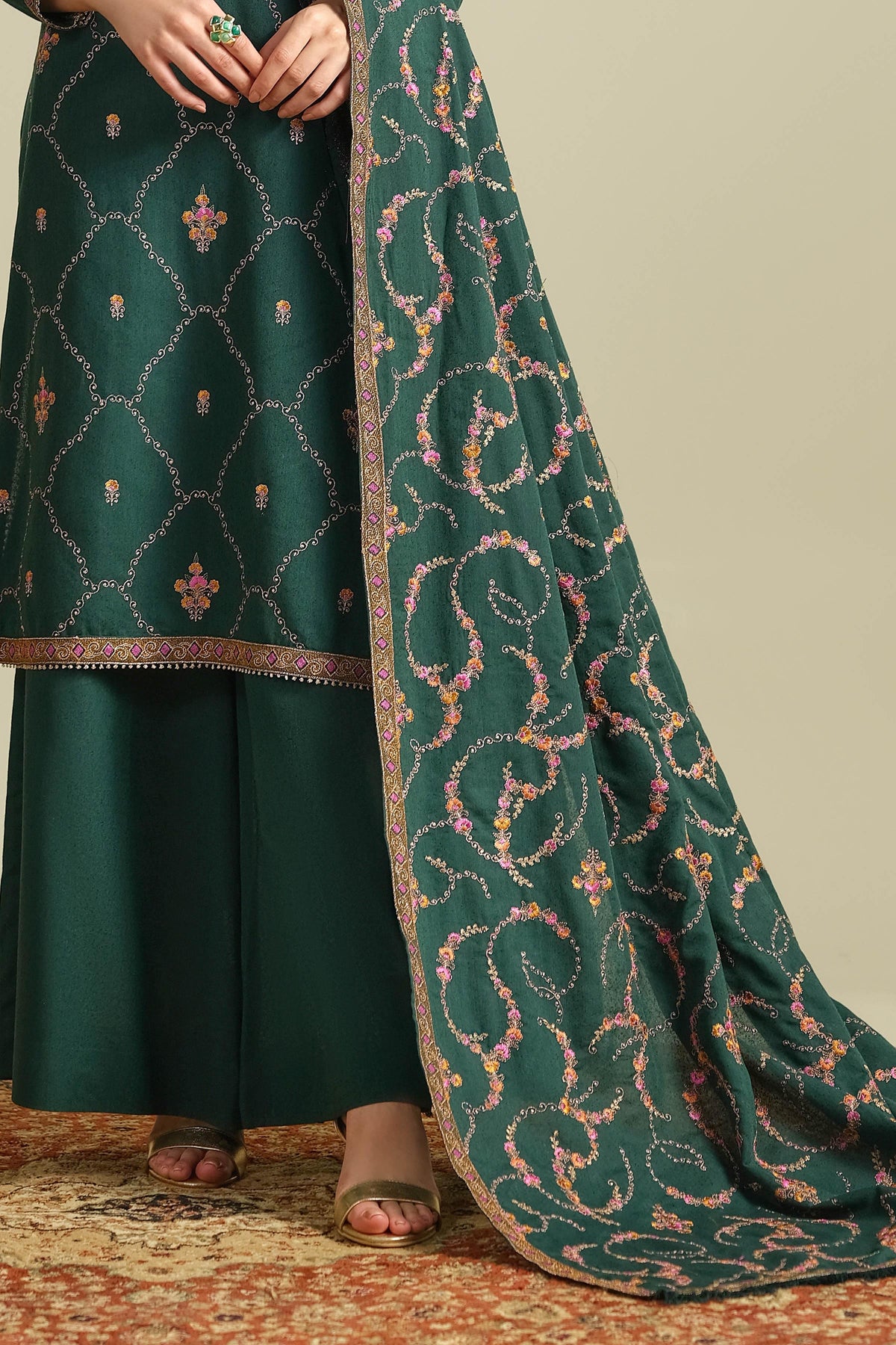 VISCOSE KARANDI | EMBROIDERED