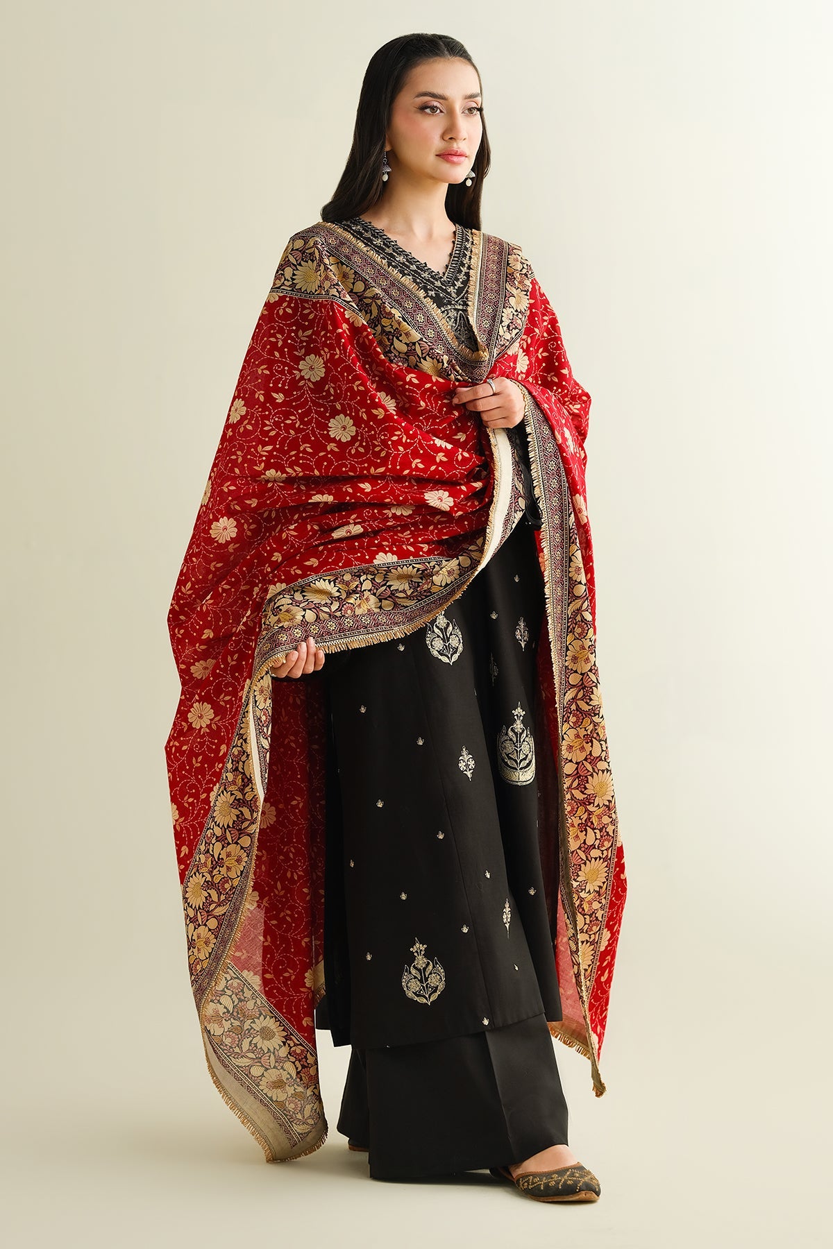 2 Piece - Embroidered Suit - C6126 - Shop Now at Kayseria