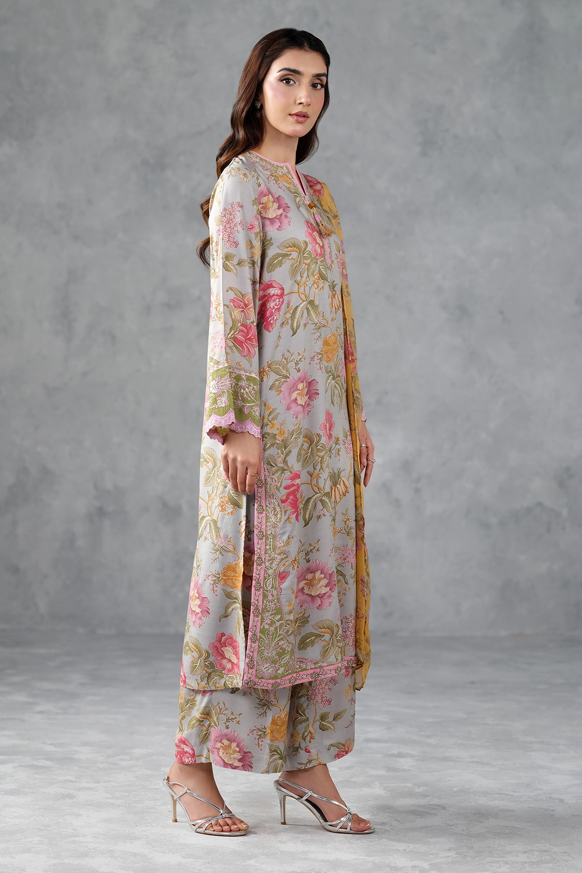 RAW SILK | EMBROIDERED