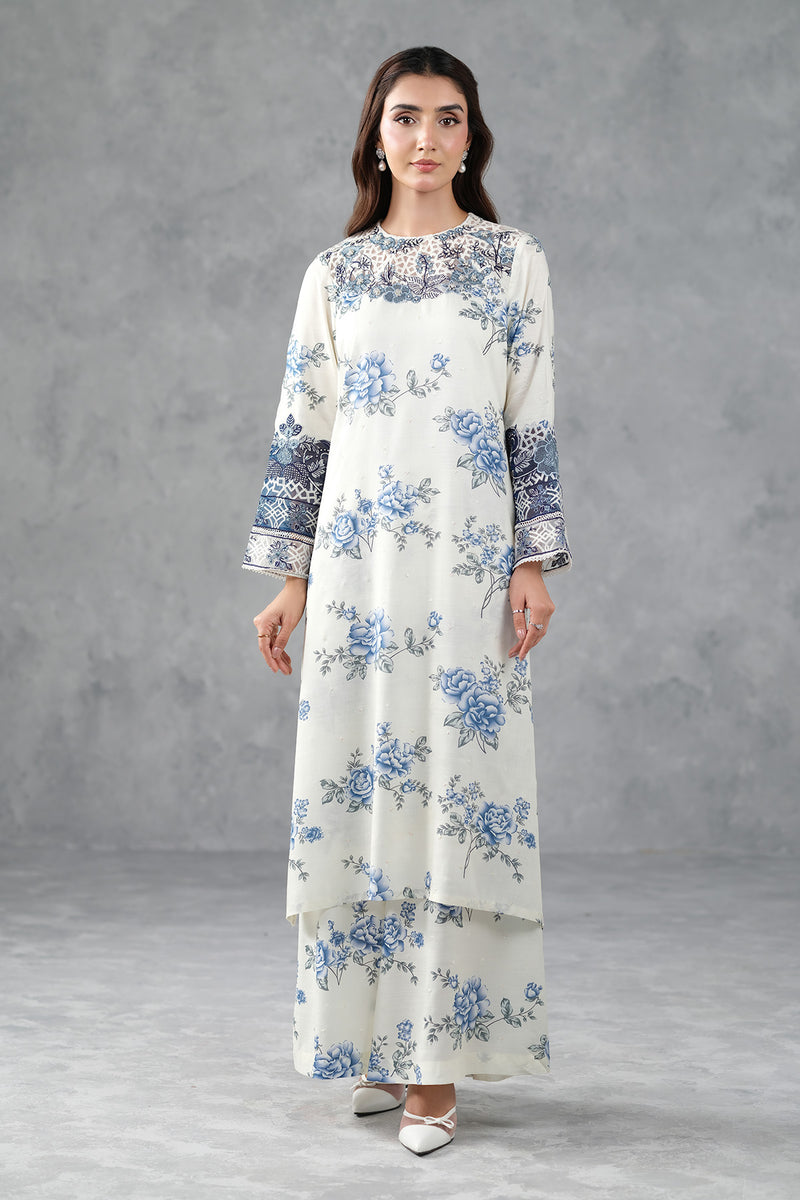 RAW SILK | EMBROIDERED