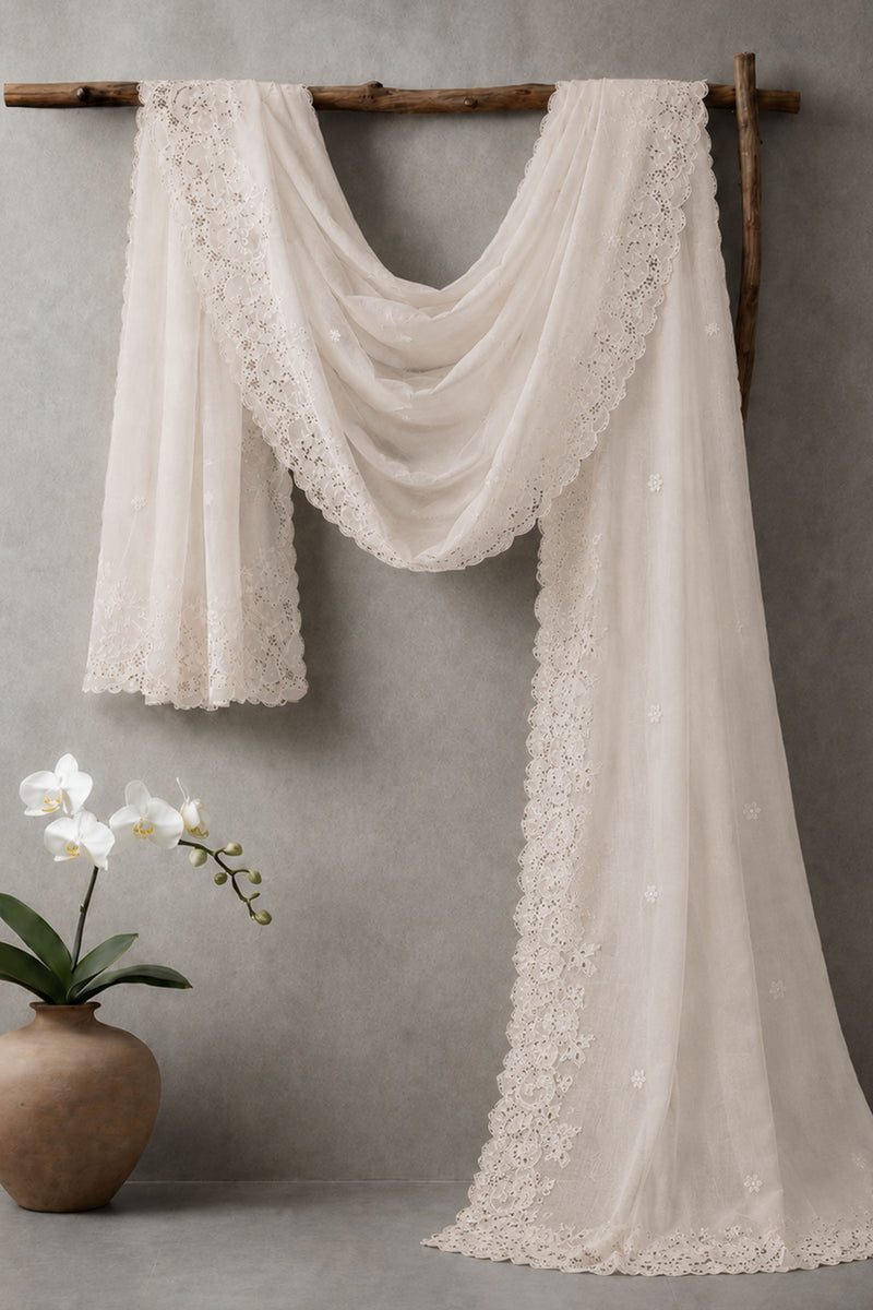 DHAKA MALMAL | EMBROIDERED