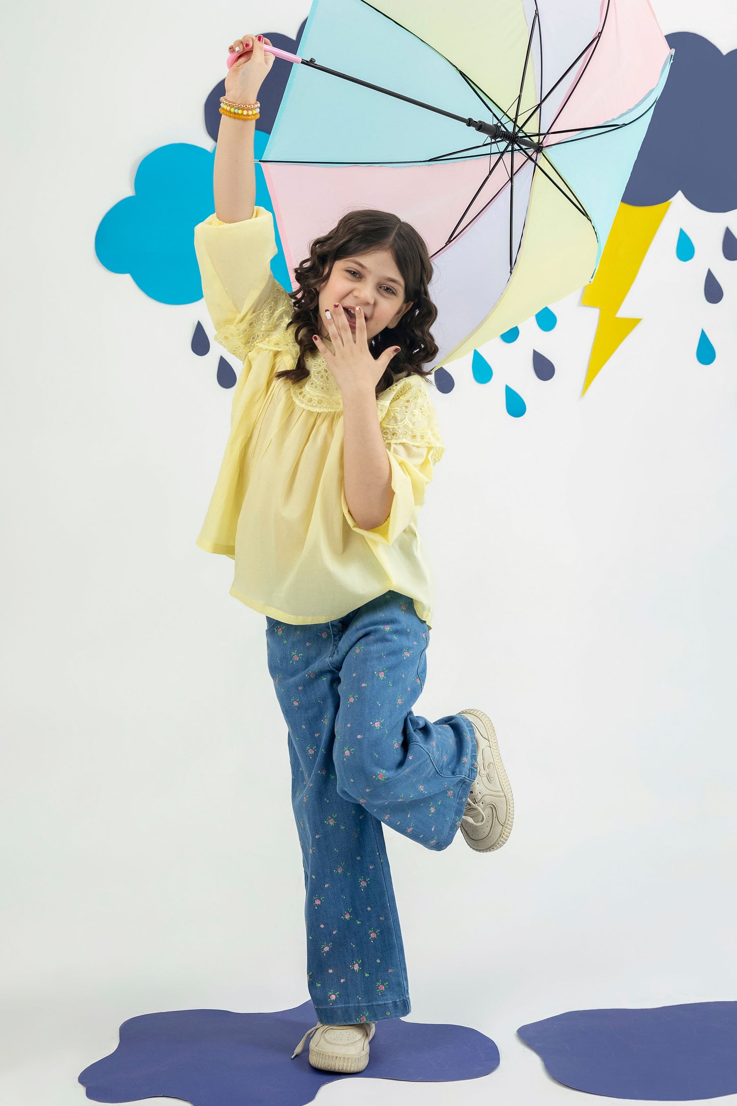 Girls Embroidered Shirt - GWT703326