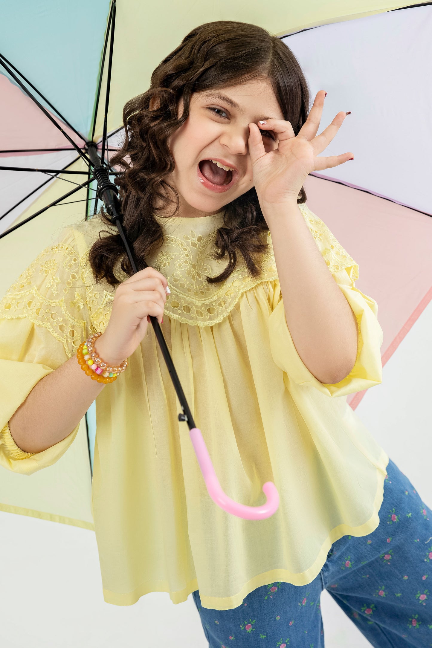 Girls Embroidered Shirt - GWT703326