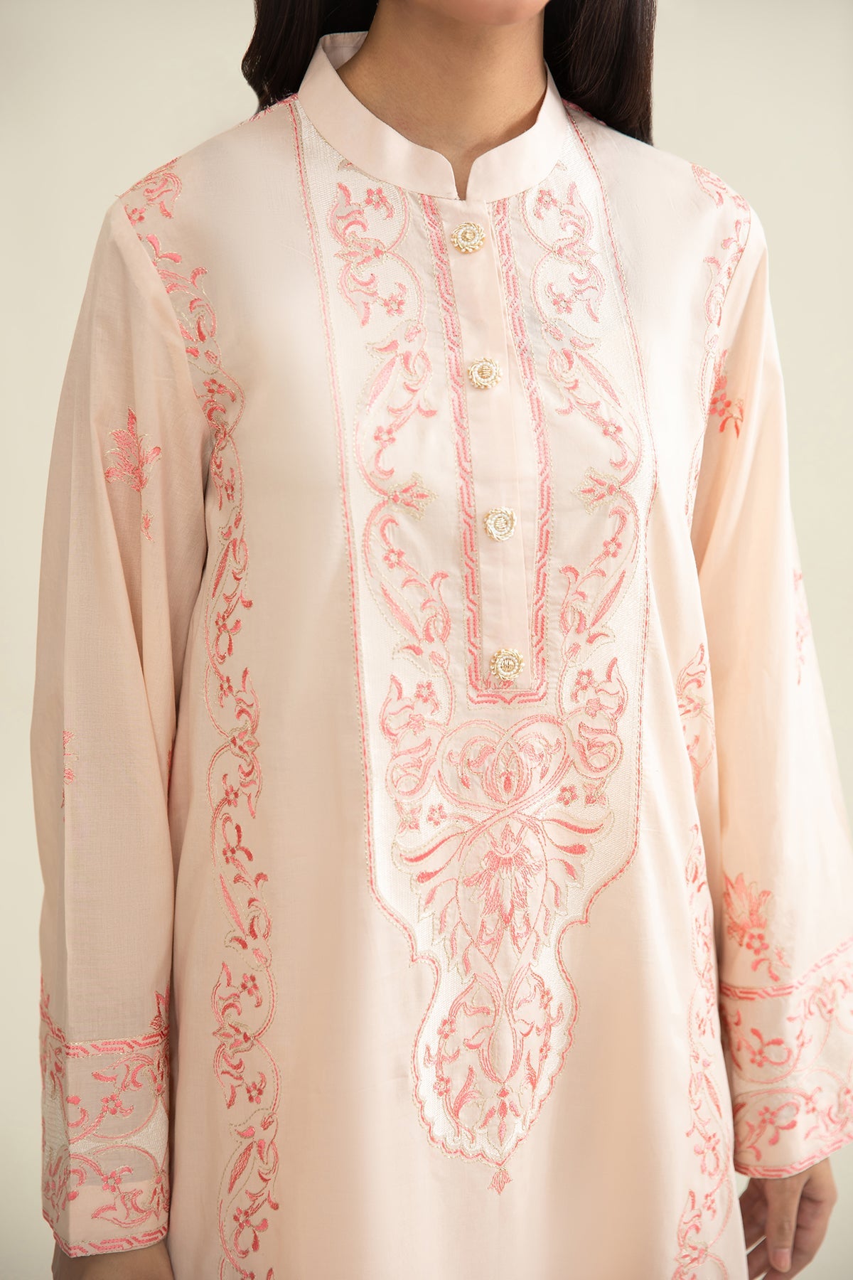 3 Piece - Embroidered Suit - E1719 - Shop Now at Kayseria