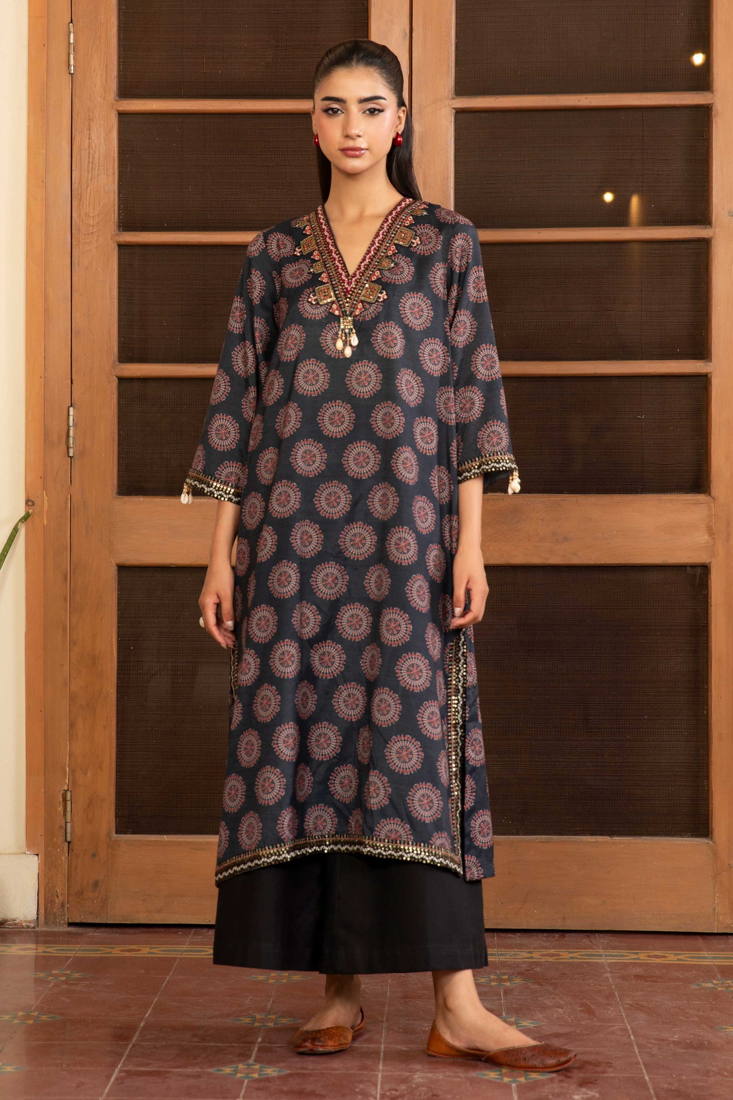 RAW SILK | EMBELLISHED