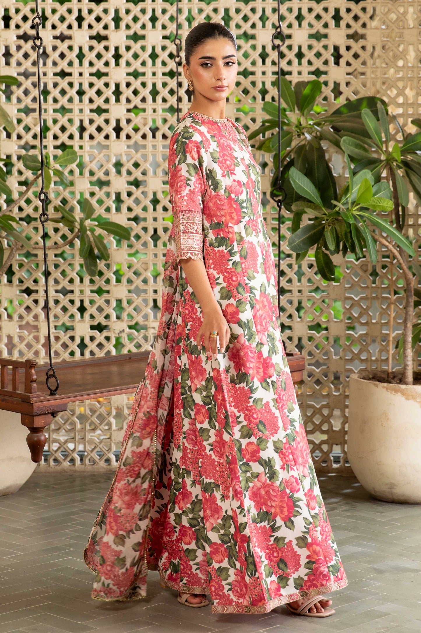 RAW SILK | EMBROIDERED
