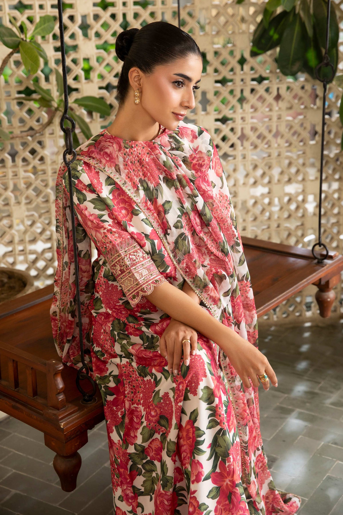 RAW SILK | EMBROIDERED
