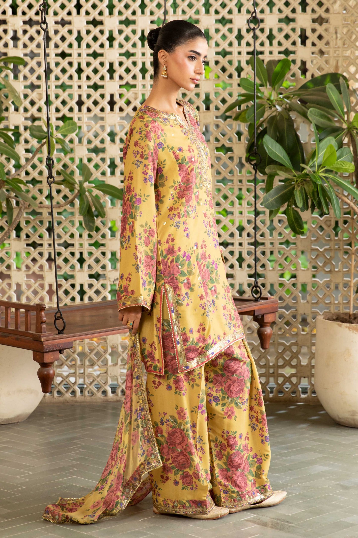 RAW SILK | EMBROIDERED