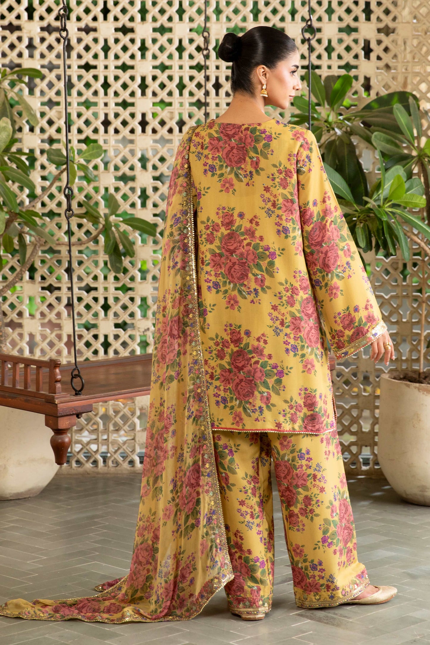RAW SILK | EMBROIDERED