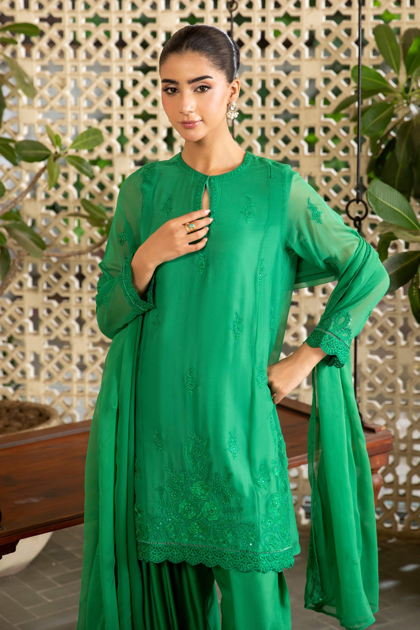 CHIFFON | EMBROIDERED