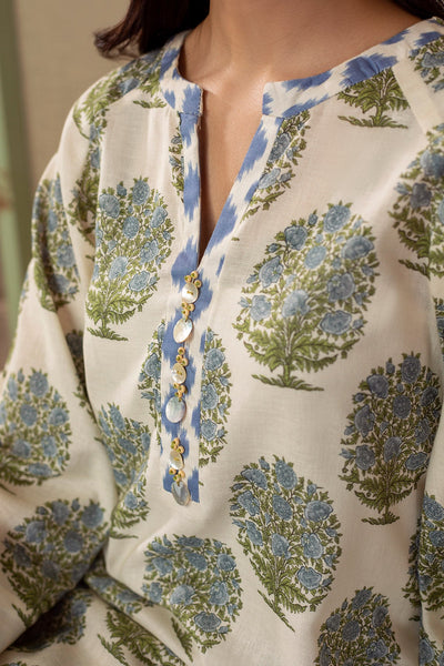 2 Piece - Printed Khaddar Suit - KPW25-P3679