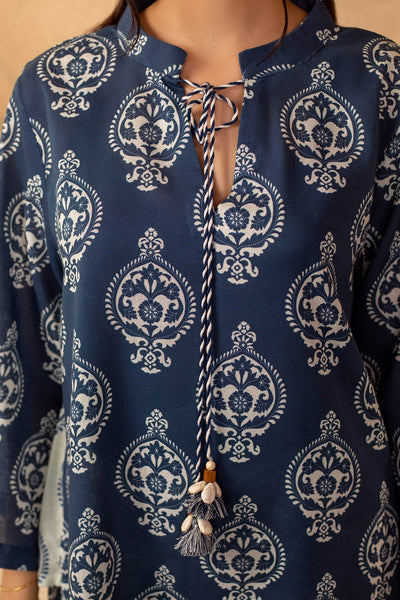 2 Piece - Printed Khaddar Suit - KPW25-P3810