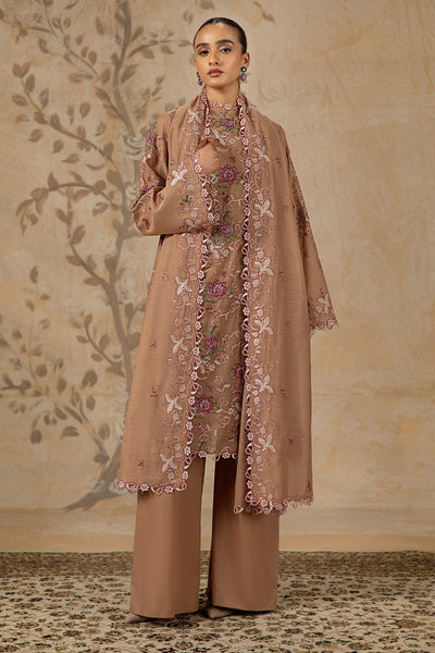 4 Piece - Embroidered Kara Cotton Suit - MC1610-2 - Shop Now at Kayseria