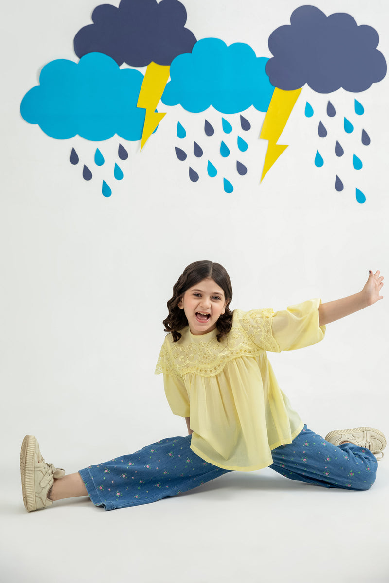 Girls Embroidered Shirt - GWT703326