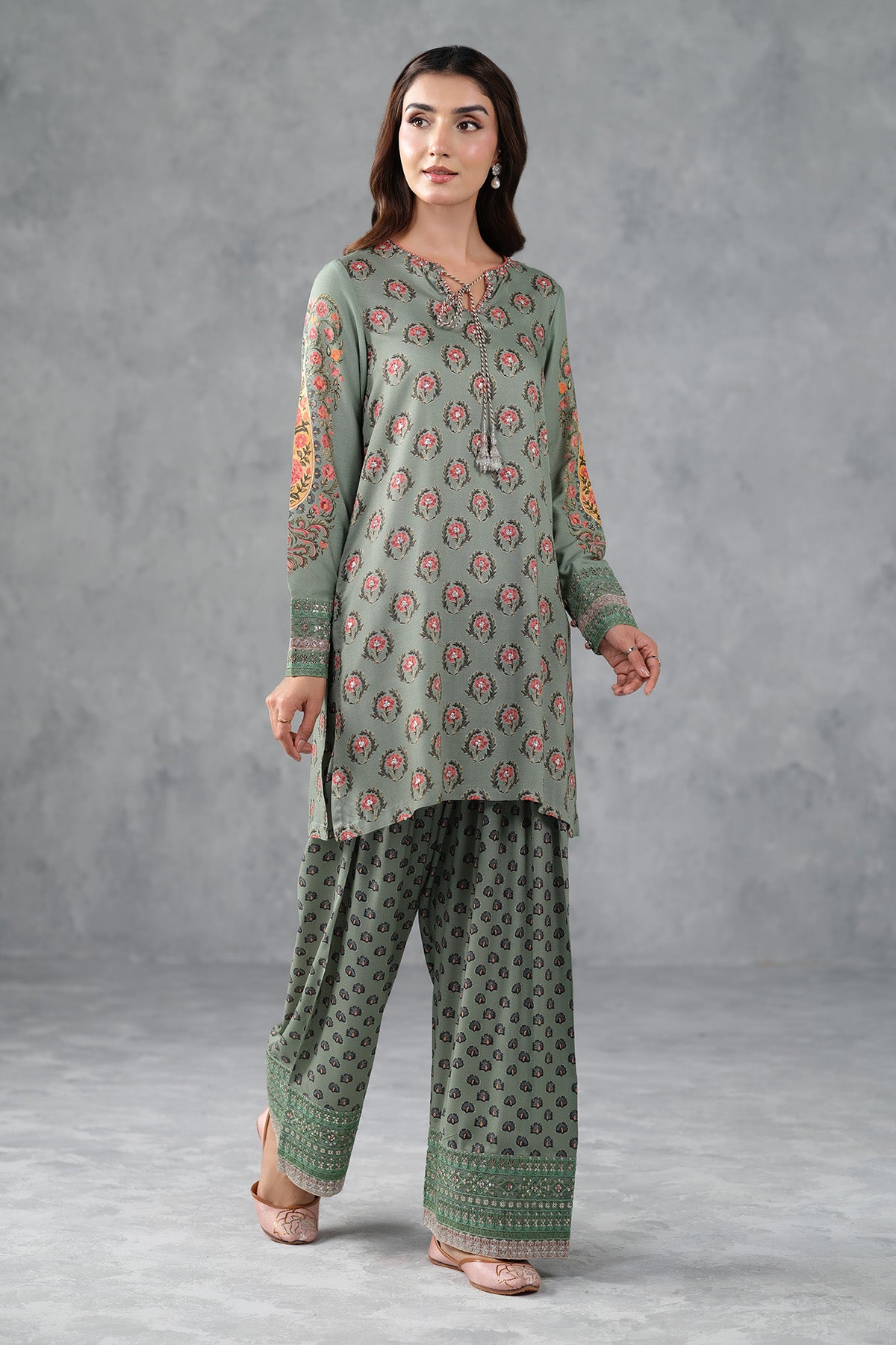 RAW SILK | EMBROIDERED