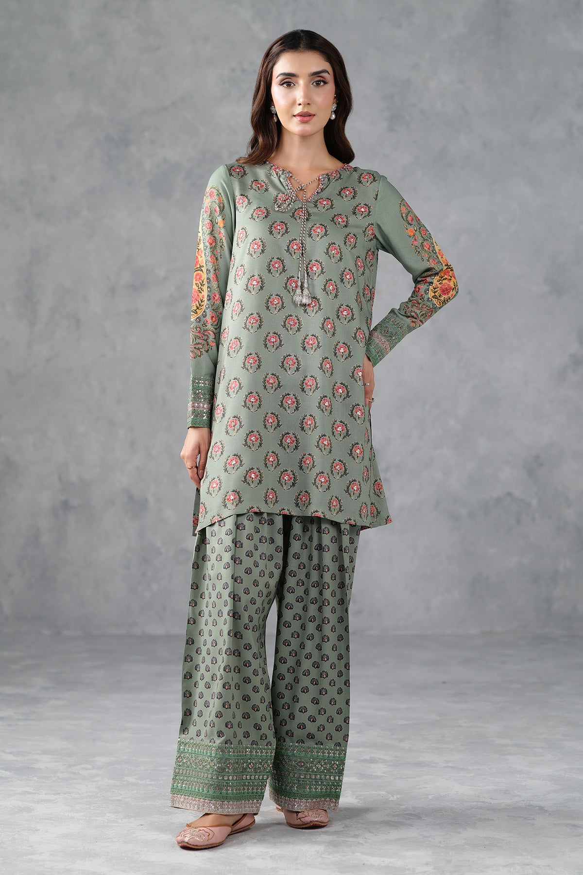 RAW SILK | EMBROIDERED