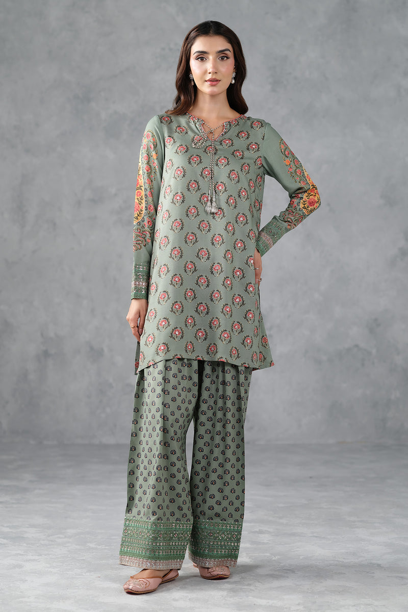 RAW SILK | EMBROIDERED