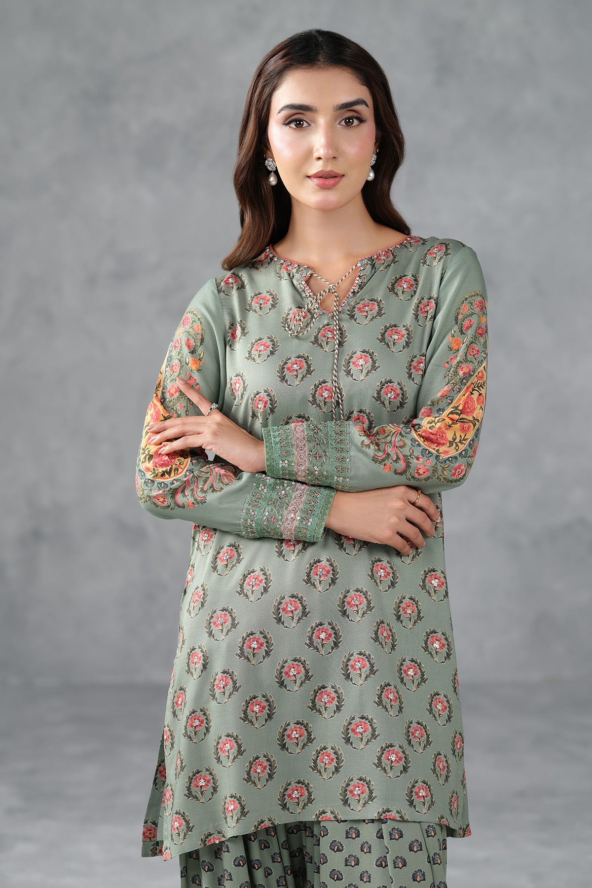 RAW SILK | EMBROIDERED