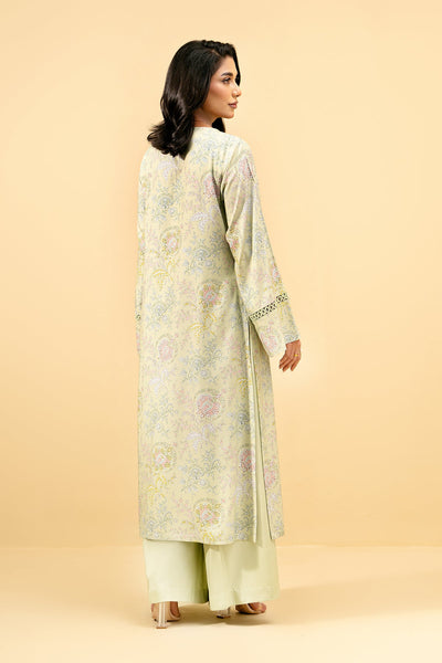 2 Piece - Printed Percale Suit - C6087-1 - Shop Now at Kayseria