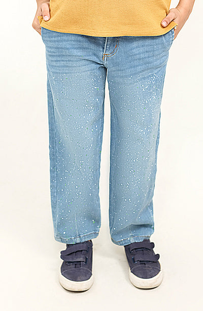 Boys Baggy Fit Denim Pant