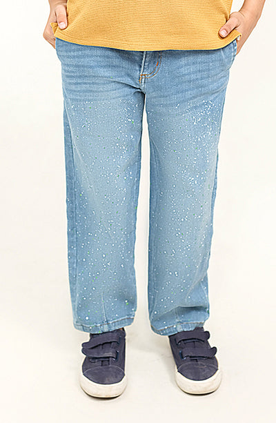 Boys Baggy Fit Denim Pant