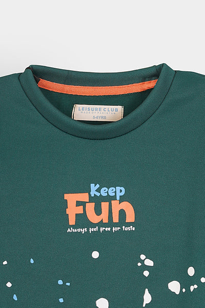 Printed Sweat-Shirt - BHK613425 - Shop Now at Leisure Club