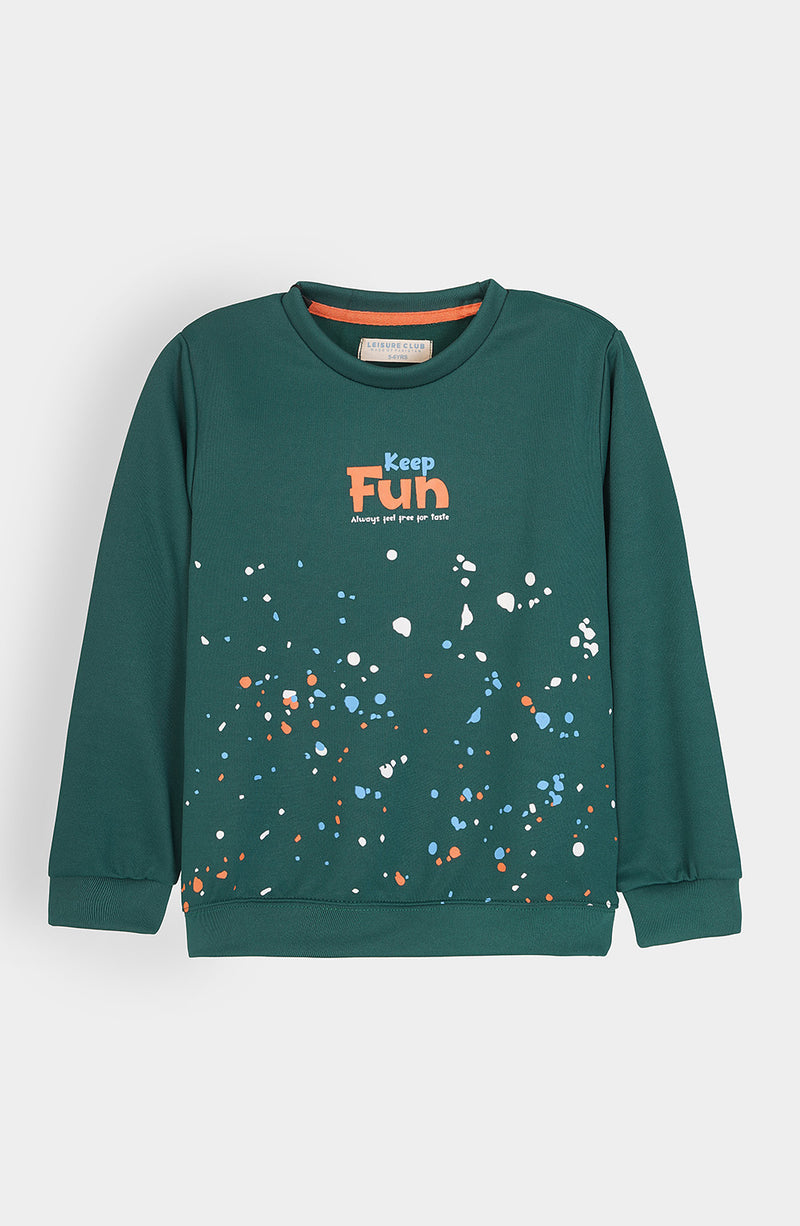 Printed Sweat-Shirt - BHK613425 - Shop Now at Leisure Club