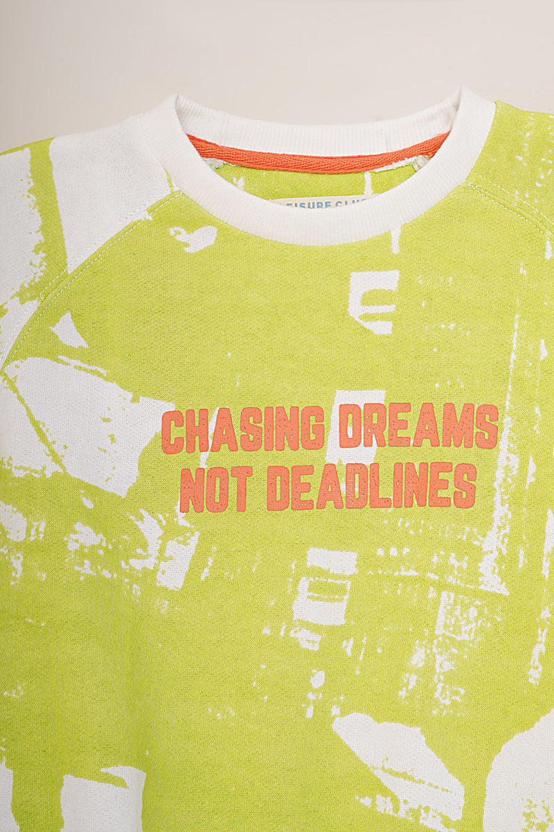 Printed Sweatshirt - BHK617425 - Shop Now at Leisure Club