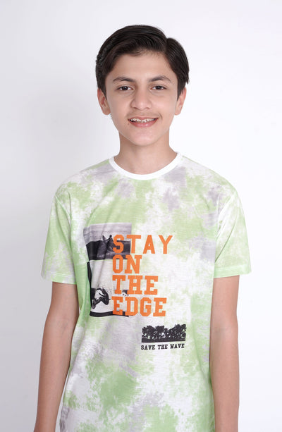 Stay On Edge Tee - BK744123 - Shop Now at Leisure Club