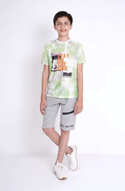 Stay On Edge Tee - BK744123 - Shop Now at Leisure Club