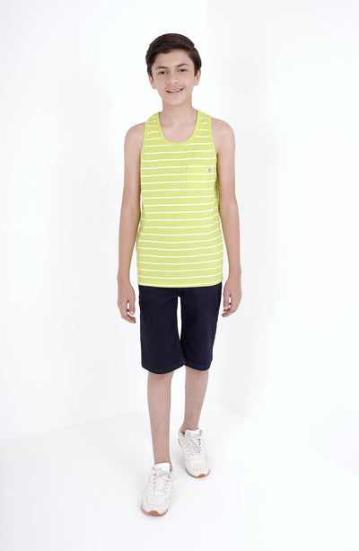 Yarn Dyed Vest - BK746123 - Shop Now at Leisure Club