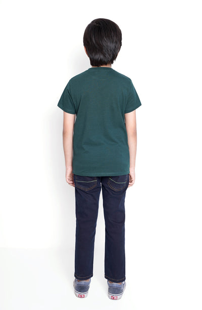 Single Jersey Graphic T Shirt - BK925324 - Shop Now at Leisure Club