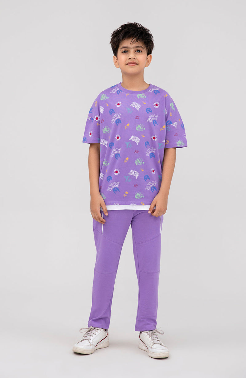 Boys Captain America Co-ord Set - BKC701125 - Shop Now at Leisure Club