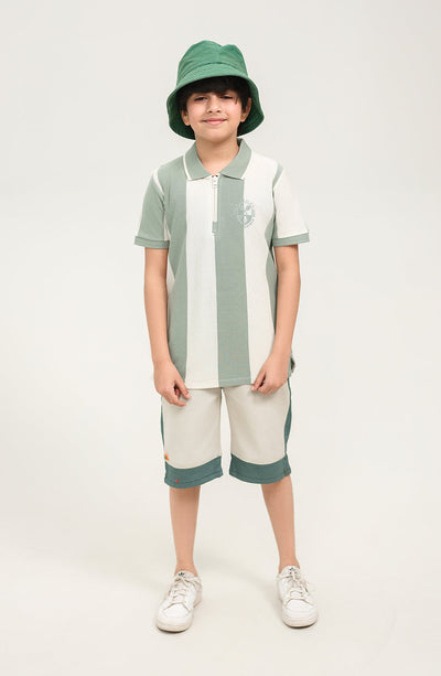 Boys Knitwear Polo Shirt